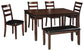 Coviar Dining Room Table Set (6/CN) Furniture Mart -  online today or in-store at our location in Duluth, Ga. Furniture Mart Georgia. View our lowest price today. Shop Now. 