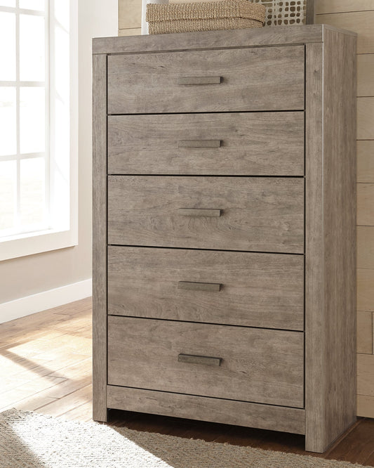 Culverbach Five Drawer Chest Furniture Mart -  online today or in-store at our location in Duluth, Ga. Furniture Mart Georgia. View our lowest price today. Shop Now. 