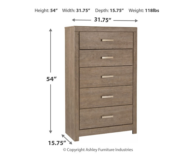 Culverbach Five Drawer Chest Furniture Mart -  online today or in-store at our location in Duluth, Ga. Furniture Mart Georgia. View our lowest price today. Shop Now. 