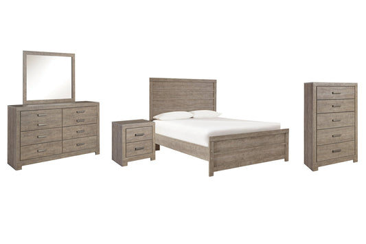 Culverbach Full Panel Bed with Mirrored Dresser, Chest and Nightstand Furniture Mart -  online today or in-store at our location in Duluth, Ga. Furniture Mart Georgia. View our lowest price today. Shop Now. 