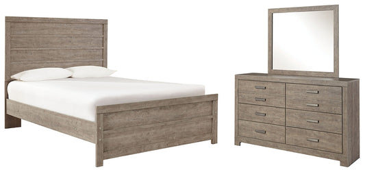 Culverbach Full Panel Bed with Mirrored Dresser Furniture Mart -  online today or in-store at our location in Duluth, Ga. Furniture Mart Georgia. View our lowest price today. Shop Now. 