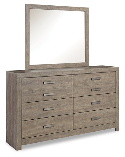 Culverbach King Panel Bed with Mirrored Dresser, Chest and 2 Nightstands Furniture Mart -  online today or in-store at our location in Duluth, Ga. Furniture Mart Georgia. View our lowest price today. Shop Now. 