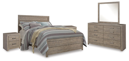 Culverbach Queen Panel Bed with Mirrored Dresser and 2 Nightstands Furniture Mart -  online today or in-store at our location in Duluth, Ga. Furniture Mart Georgia. View our lowest price today. Shop Now. 