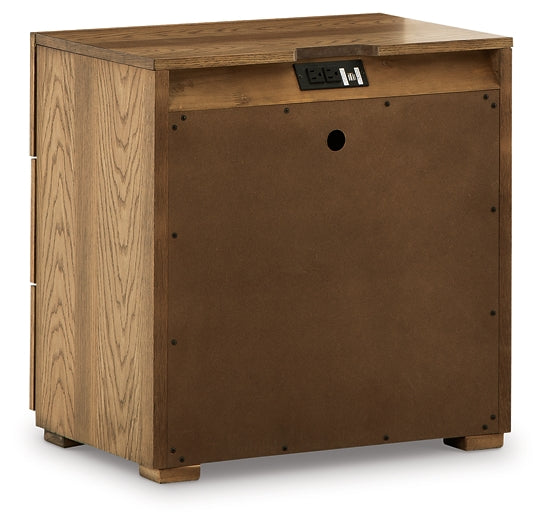 Dakmore Three Drawer Night Stand Furniture Mart -  online today or in-store at our location in Duluth, Ga. Furniture Mart Georgia. View our lowest price today. Shop Now. 