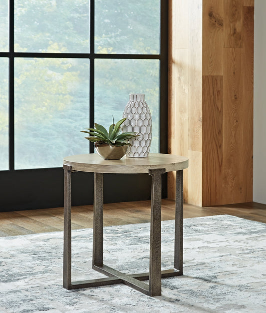 Dalenville Round End Table Furniture Mart -  online today or in-store at our location in Duluth, Ga. Furniture Mart Georgia. View our lowest price today. Shop Now. 