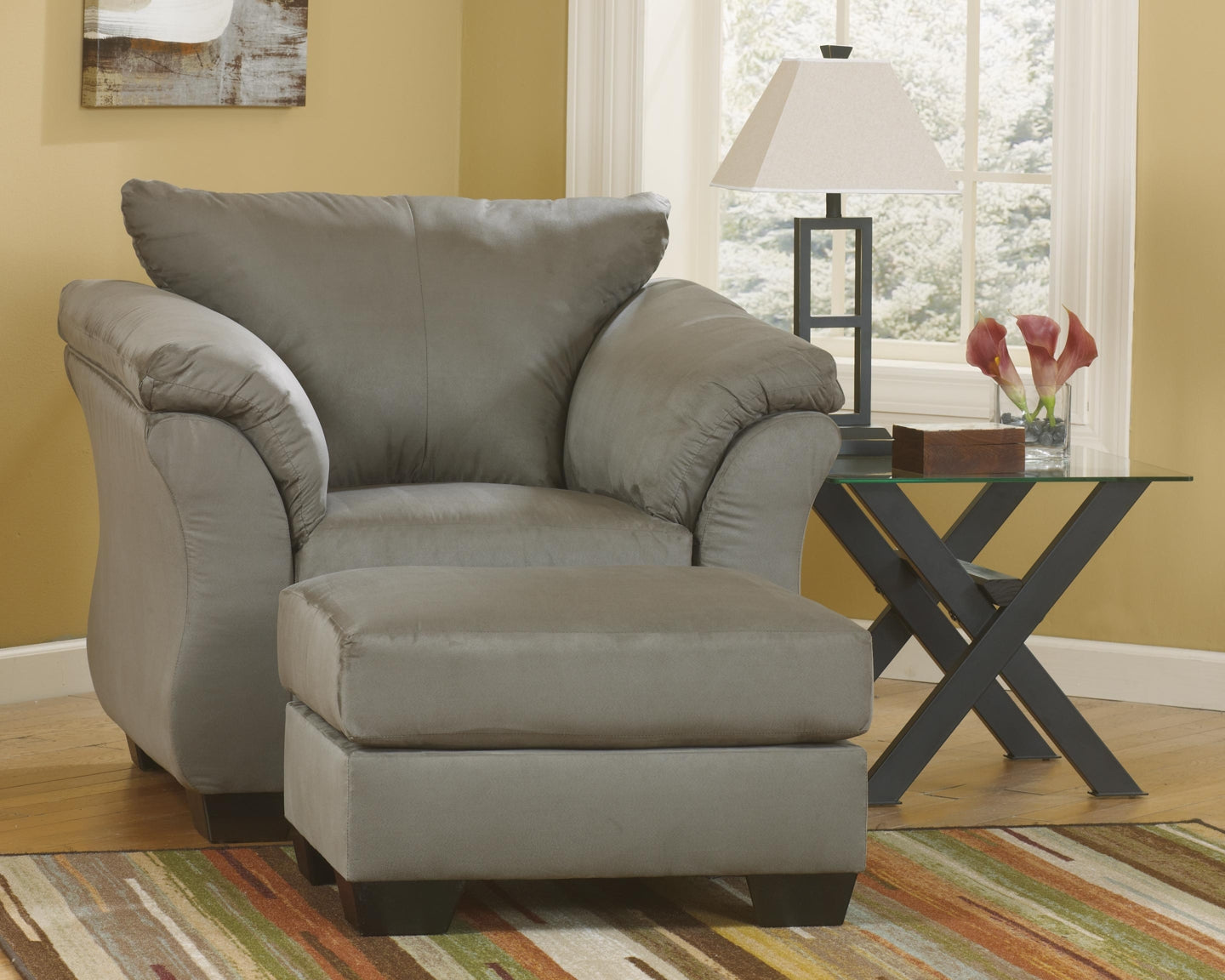 Darcy Chair and Ottoman Furniture Mart -  online today or in-store at our location in Duluth, Ga. Furniture Mart Georgia. View our lowest price today. Shop Now. 