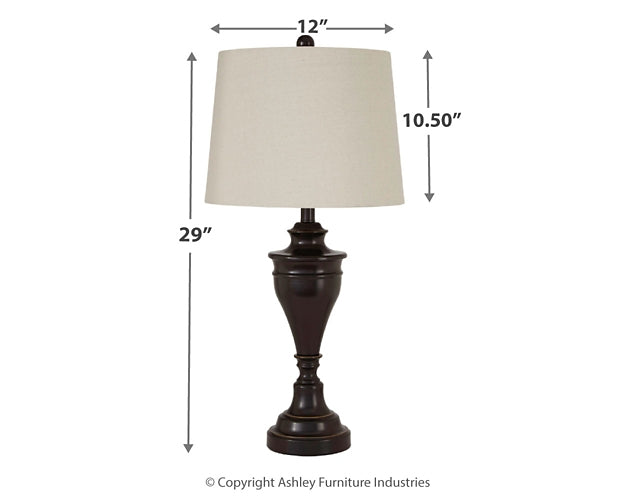 Darlita Metal Table Lamp (2/CN) Furniture Mart -  online today or in-store at our location in Duluth, Ga. Furniture Mart Georgia. View our lowest price today. Shop Now. 