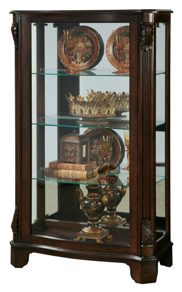 Deep Cherry Mirrored Mantel Curio Furniture Mart -  online today or in-store at our location in Duluth, Ga. Furniture Mart Georgia. View our lowest price today. Shop Now. 