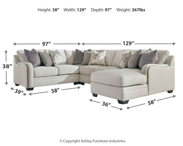 Dellara 4-Piece Sectional with Chaise Furniture Mart -  online today or in-store at our location in Duluth, Ga. Furniture Mart Georgia. View our lowest price today. Shop Now. 