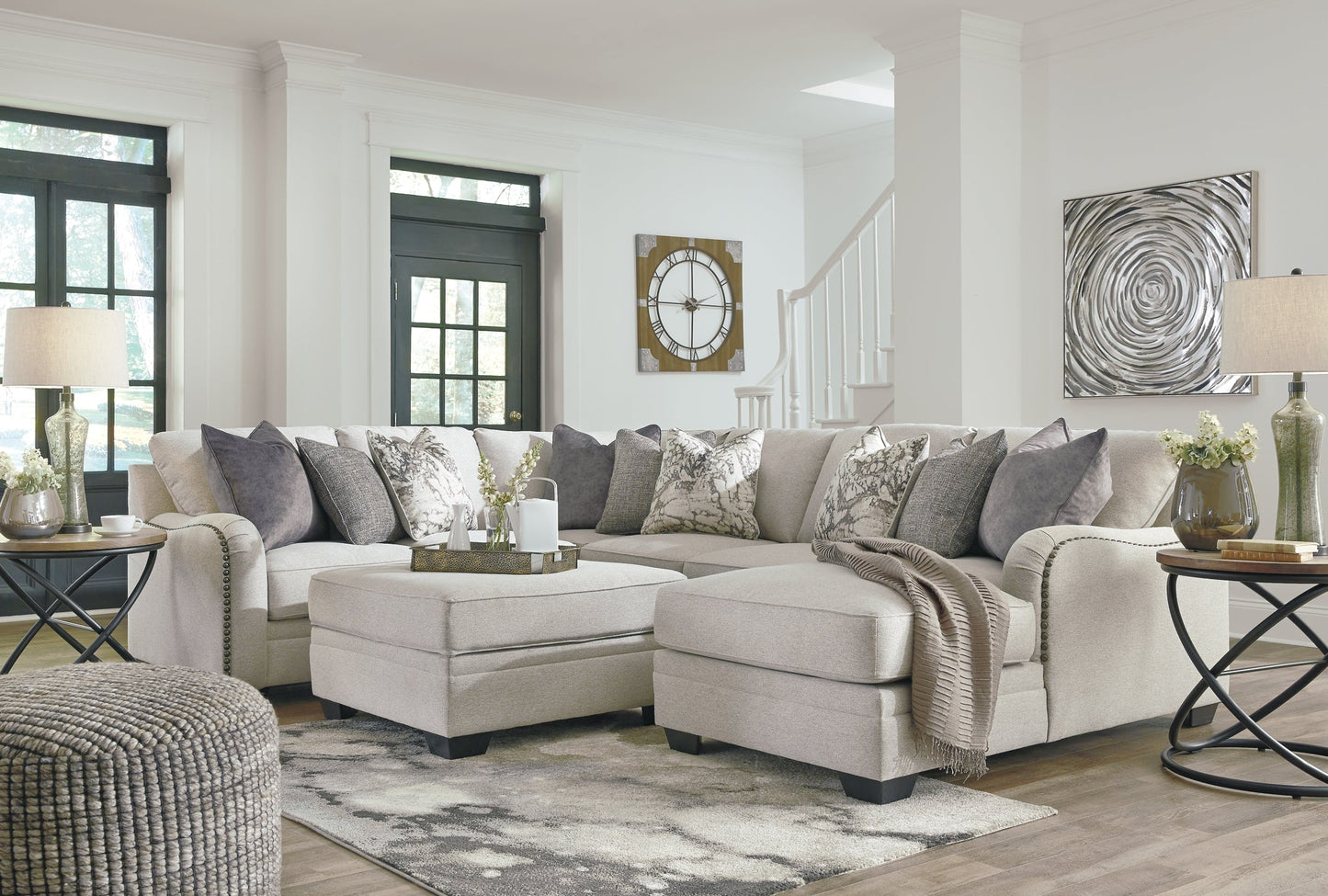 Dellara 4-Piece Sectional with Ottoman Furniture Mart -  online today or in-store at our location in Duluth, Ga. Furniture Mart Georgia. View our lowest price today. Shop Now. 