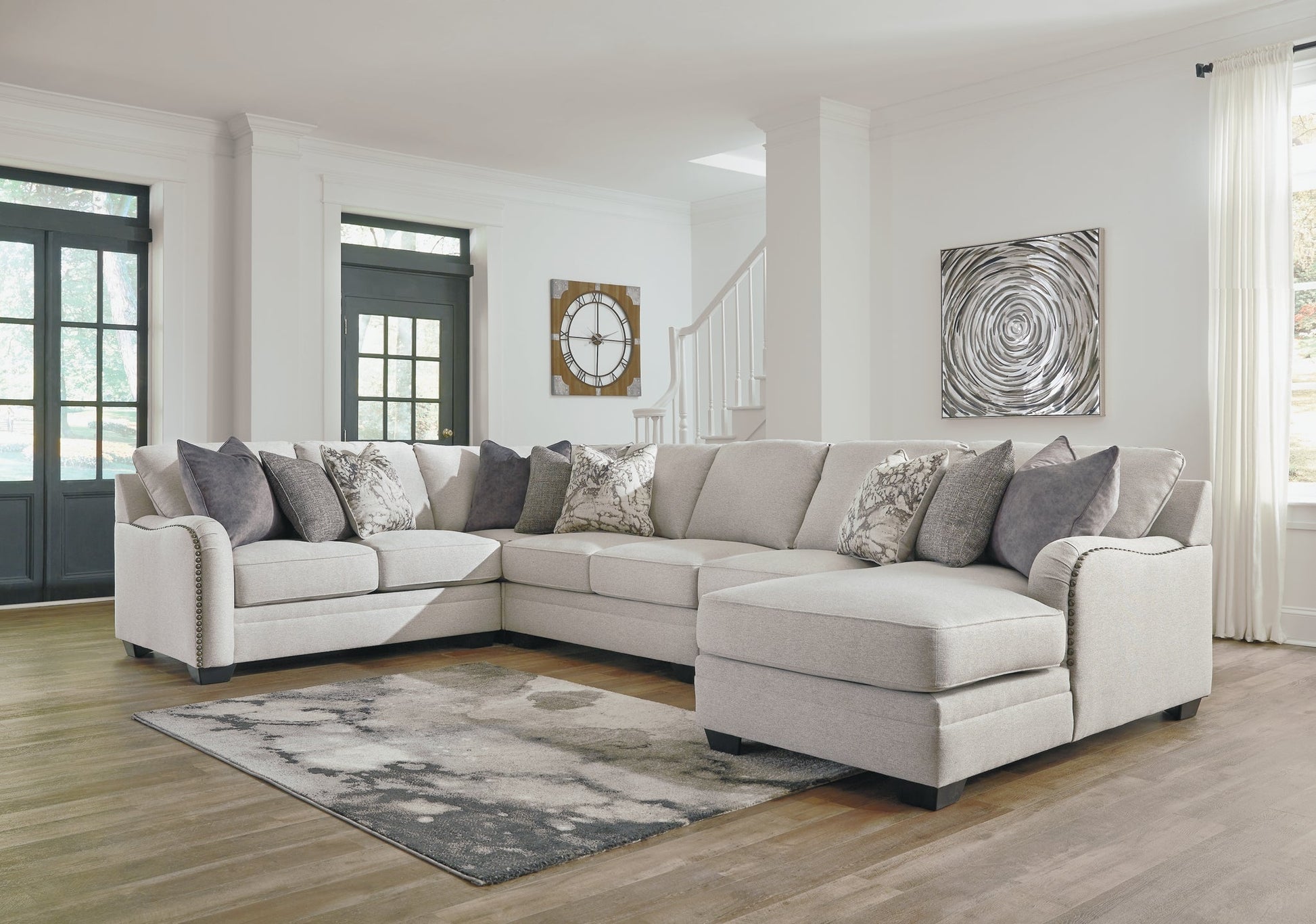 Dellara 5-Piece Sectional with Chaise Furniture Mart -  online today or in-store at our location in Duluth, Ga. Furniture Mart Georgia. View our lowest price today. Shop Now. 