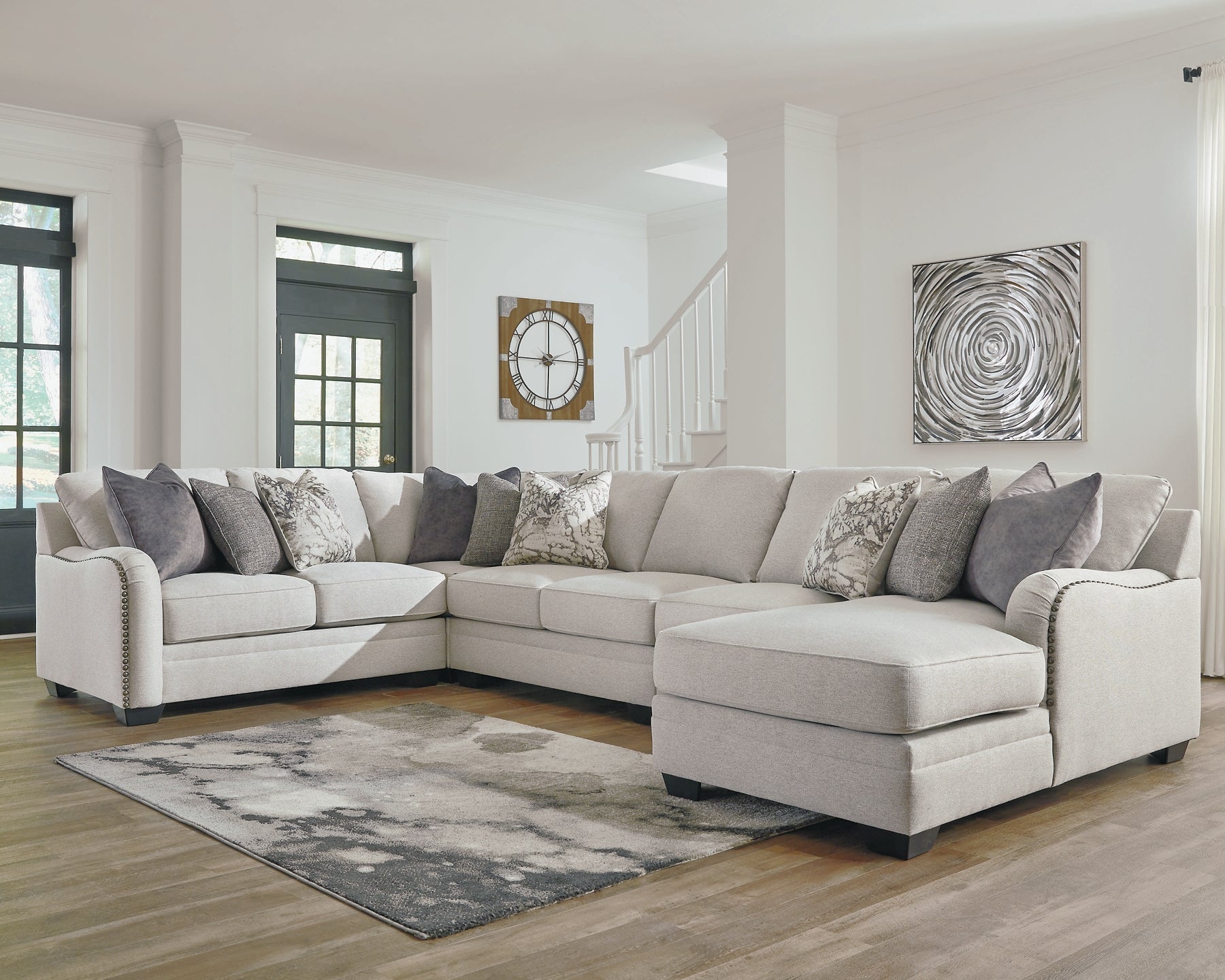 Dellara 5-Piece Sectional with Ottoman Furniture Mart -  online today or in-store at our location in Duluth, Ga. Furniture Mart Georgia. View our lowest price today. Shop Now. 