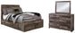 Derekson Full Panel Bed with 6 Storage Drawers with Mirrored Dresser Furniture Mart -  online today or in-store at our location in Duluth, Ga. Furniture Mart Georgia. View our lowest price today. Shop Now. 