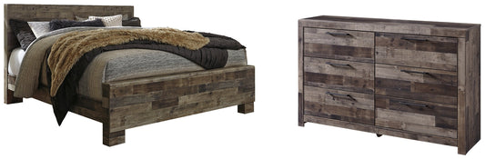 Derekson King Panel Bed with Dresser Furniture Mart -  online today or in-store at our location in Duluth, Ga. Furniture Mart Georgia. View our lowest price today. Shop Now. 