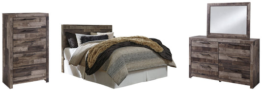 Derekson Queen/Full Panel Headboard with Mirrored Dresser and Chest Furniture Mart -  online today or in-store at our location in Duluth, Ga. Furniture Mart Georgia. View our lowest price today. Shop Now. 