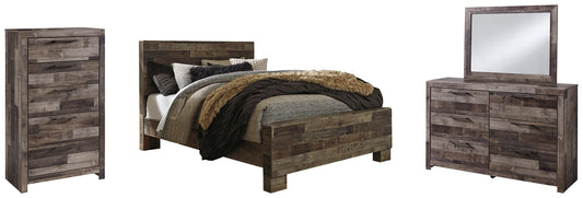 Derekson Queen Panel Bed with Mirrored Dresser and Chest Furniture Mart -  online today or in-store at our location in Duluth, Ga. Furniture Mart Georgia. View our lowest price today. Shop Now. 