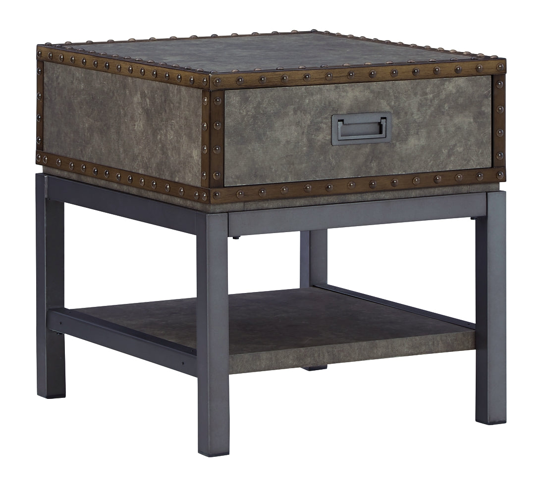 Derrylin Coffee Table with 2 End Tables Furniture Mart -  online today or in-store at our location in Duluth, Ga. Furniture Mart Georgia. View our lowest price today. Shop Now. 