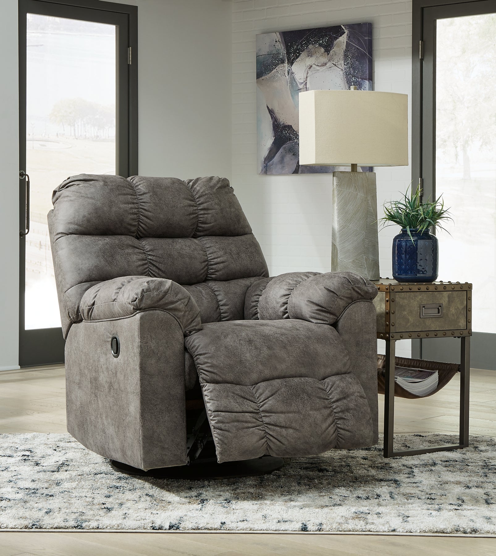 Derwin Swivel Glider Recliner Furniture Mart -  online today or in-store at our location in Duluth, Ga. Furniture Mart Georgia. View our lowest price today. Shop Now. 