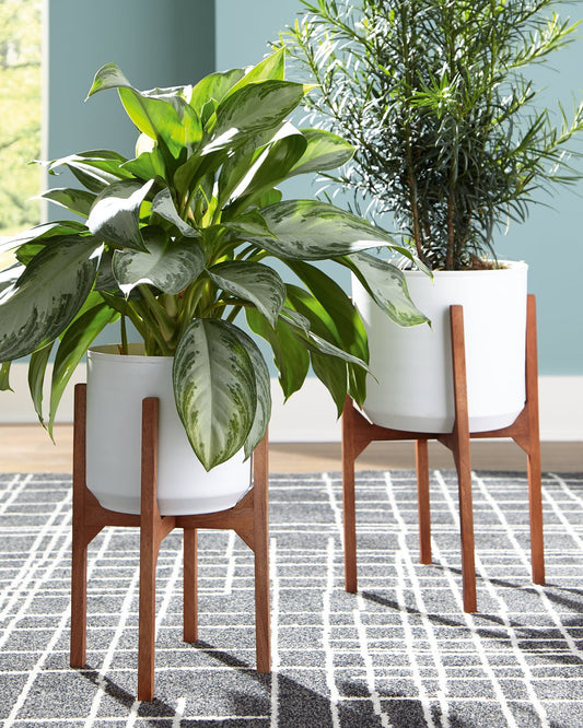 Dorcey Planter Set (2/CN) Furniture Mart -  online today or in-store at our location in Duluth, Ga. Furniture Mart Georgia. View our lowest price today. Shop Now. 