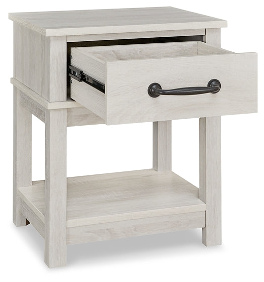 Dorrinson One Drawer Night Stand Furniture Mart -  online today or in-store at our location in Duluth, Ga. Furniture Mart Georgia. View our lowest price today. Shop Now. 