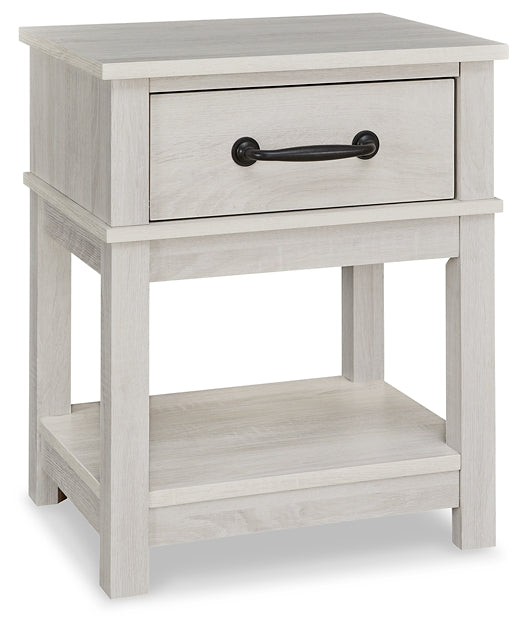 Dorrinson One Drawer Night Stand Furniture Mart -  online today or in-store at our location in Duluth, Ga. Furniture Mart Georgia. View our lowest price today. Shop Now. 