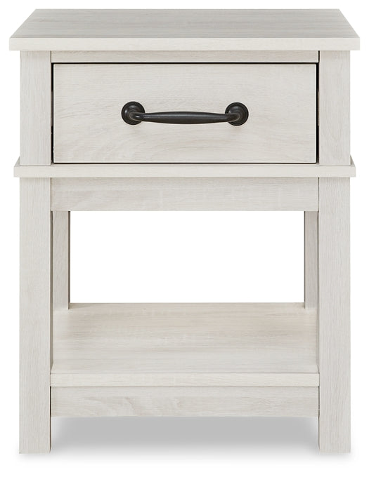 Dorrinson One Drawer Night Stand Furniture Mart -  online today or in-store at our location in Duluth, Ga. Furniture Mart Georgia. View our lowest price today. Shop Now. 