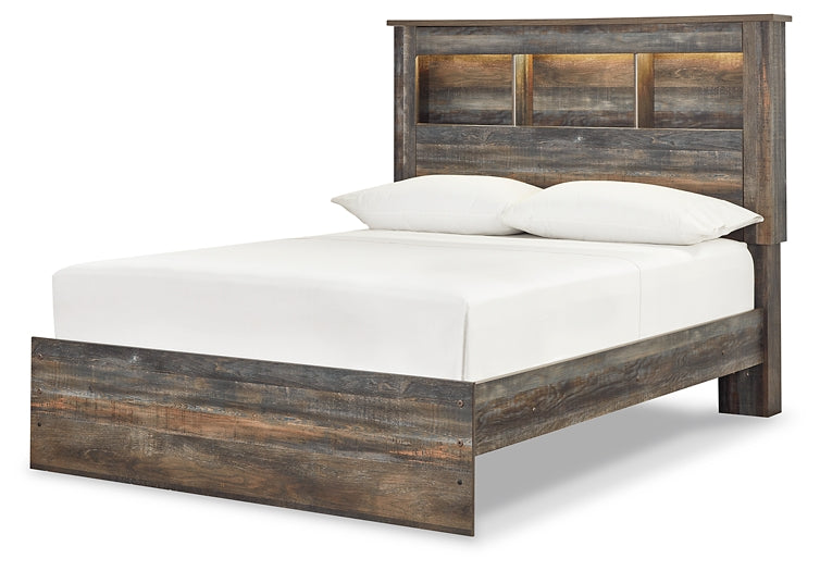 Drystan Full Bookcase Bed with Mirrored Dresser, Chest and Nightstand Furniture Mart -  online today or in-store at our location in Duluth, Ga. Furniture Mart Georgia. View our lowest price today. Shop Now. 