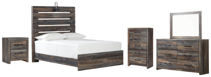 Drystan Full Panel Bed with Mirrored Dresser, Chest and Nightstand Furniture Mart -  online today or in-store at our location in Duluth, Ga. Furniture Mart Georgia. View our lowest price today. Shop Now. 