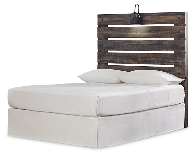 Drystan Full Panel Headboard with Mirrored Dresser, Chest and 2 Nightstands Furniture Mart -  online today or in-store at our location in Duluth, Ga. Furniture Mart Georgia. View our lowest price today. Shop Now. 