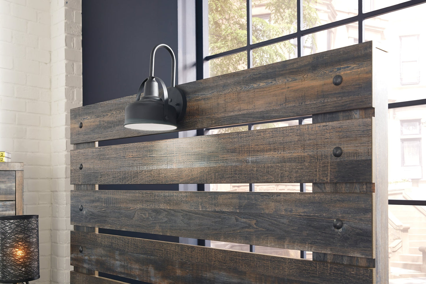 Drystan Full Panel Headboard with Mirrored Dresser Furniture Mart -  online today or in-store at our location in Duluth, Ga. Furniture Mart Georgia. View our lowest price today. Shop Now. 