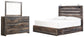 Drystan King Panel Bed with 2 Storage Drawers with Mirrored Dresser Furniture Mart -  online today or in-store at our location in Duluth, Ga. Furniture Mart Georgia. View our lowest price today. Shop Now. 