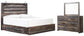 Drystan King Panel Bed with 4 Storage Drawers with Mirrored Dresser Furniture Mart -  online today or in-store at our location in Duluth, Ga. Furniture Mart Georgia. View our lowest price today. Shop Now. 