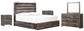 Drystan King Panel Bed with 4 Storage Drawers with Mirrored Dresser and 2 Nightstands Furniture Mart -  online today or in-store at our location in Duluth, Ga. Furniture Mart Georgia. View our lowest price today. Shop Now. 