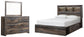 Drystan Queen Bookcase Bed with 2 Storage Drawers with Mirrored Dresser Furniture Mart -  online today or in-store at our location in Duluth, Ga. Furniture Mart Georgia. View our lowest price today. Shop Now. 