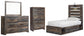 Drystan Twin Panel Bed with 4 Storage Drawers with Mirrored Dresser and Chest Furniture Mart -  online today or in-store at our location in Duluth, Ga. Furniture Mart Georgia. View our lowest price today. Shop Now. 