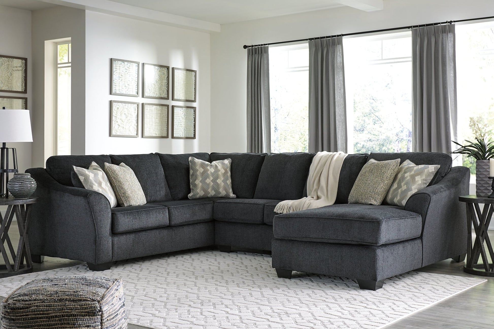 Eltmann 3-Piece Sectional with Chaise Furniture Mart -  online today or in-store at our location in Duluth, Ga. Furniture Mart Georgia. View our lowest price today. Shop Now. 