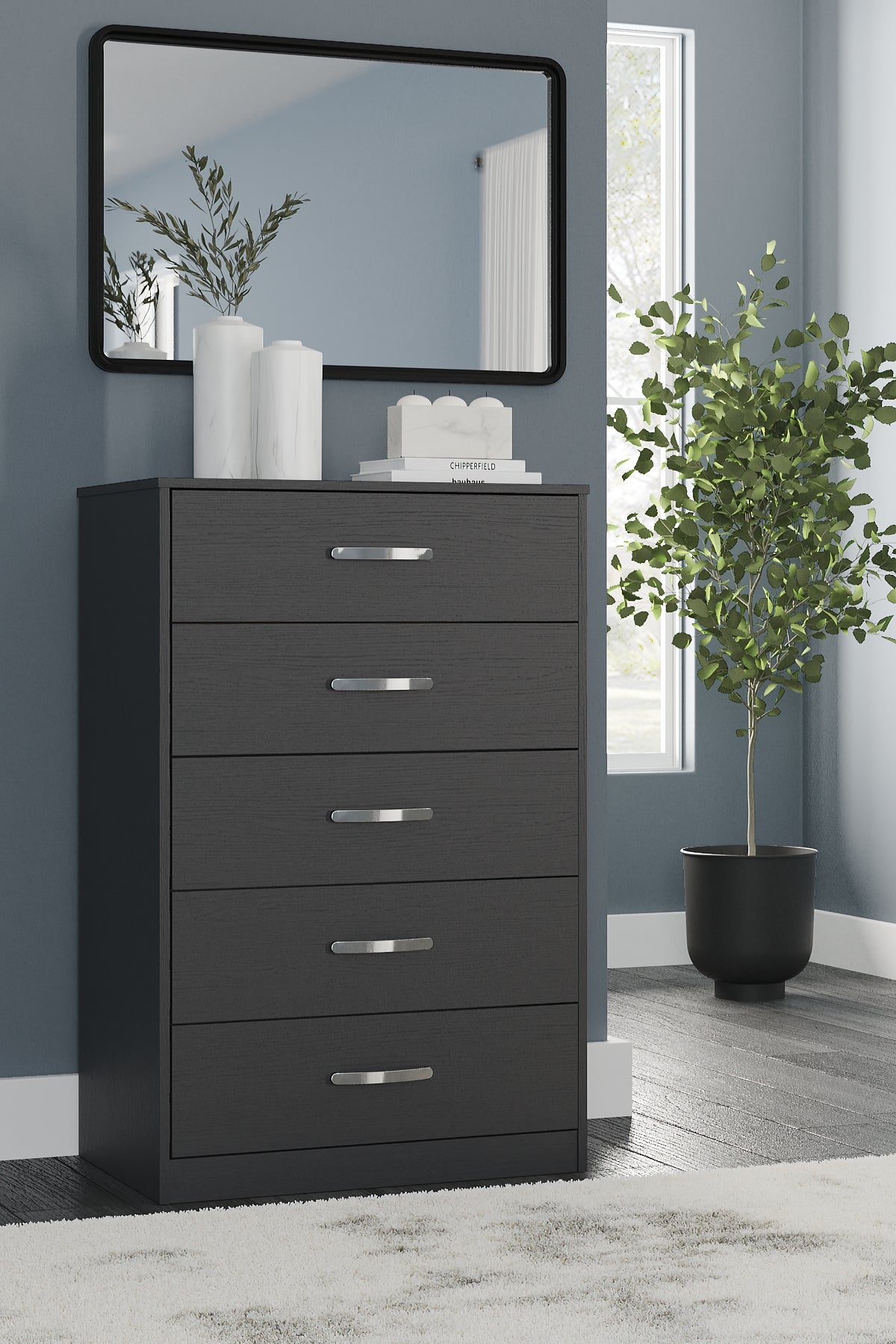 Finch Five Drawer Chest Furniture Mart -  online today or in-store at our location in Duluth, Ga. Furniture Mart Georgia. View our lowest price today. Shop Now. 