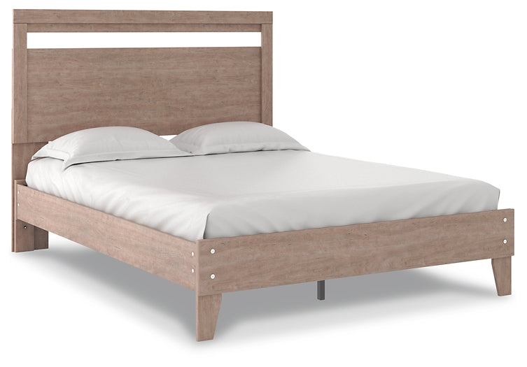 Flannia Queen Panel Platform Bed with 2 Nightstands Furniture Mart -  online today or in-store at our location in Duluth, Ga. Furniture Mart Georgia. View our lowest price today. Shop Now. 