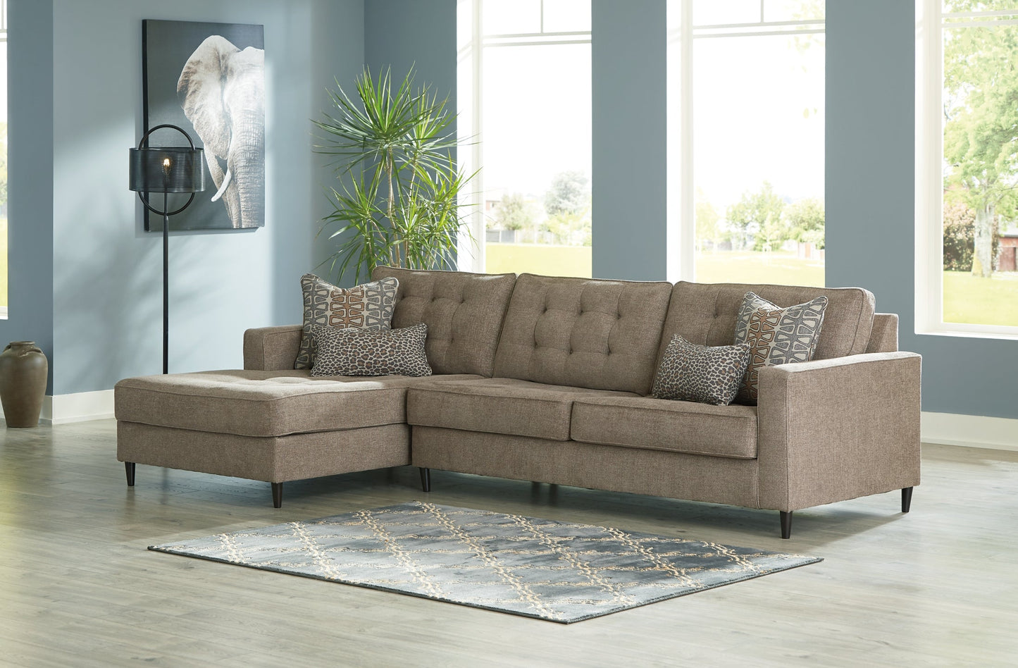 Flintshire 2-Piece Sectional with Ottoman Furniture Mart -  online today or in-store at our location in Duluth, Ga. Furniture Mart Georgia. View our lowest price today. Shop Now. 
