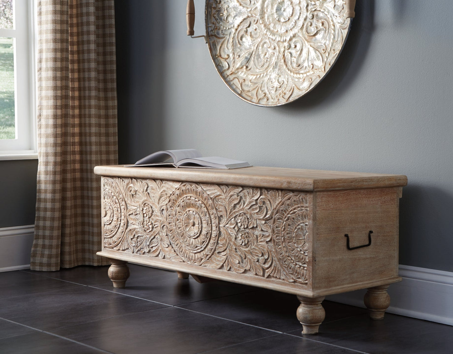 Fossil Ridge Storage Bench Furniture Mart