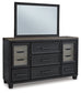 Foyland King Panel Storage Bed with Mirrored Dresser Furniture Mart -  online today or in-store at our location in Duluth, Ga. Furniture Mart Georgia. View our lowest price today. Shop Now. 