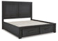 Foyland King Panel Storage Bed with Mirrored Dresser Furniture Mart -  online today or in-store at our location in Duluth, Ga. Furniture Mart Georgia. View our lowest price today. Shop Now. 