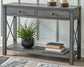 Freedan Console Sofa Table Furniture Mart -  online today or in-store at our location in Duluth, Ga. Furniture Mart Georgia. View our lowest price today. Shop Now. 