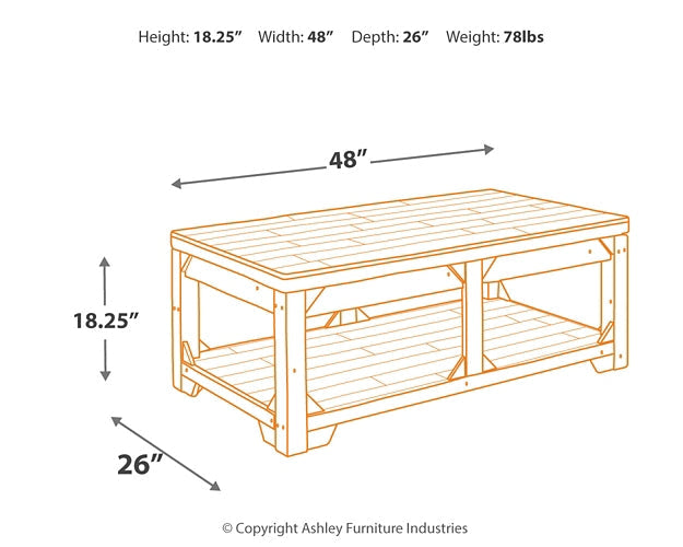 Fregine Lift Top Cocktail Table Furniture Mart -  online today or in-store at our location in Duluth, Ga. Furniture Mart Georgia. View our lowest price today. Shop Now. 