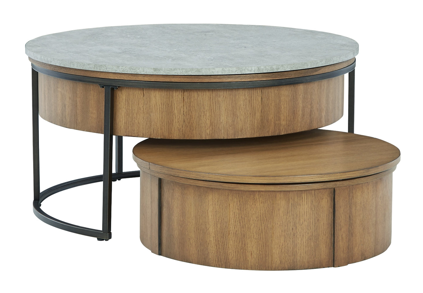 Fridley Nesting Cocktail Tables (2/CN) Furniture Mart -  online today or in-store at our location in Duluth, Ga. Furniture Mart Georgia. View our lowest price today. Shop Now. 