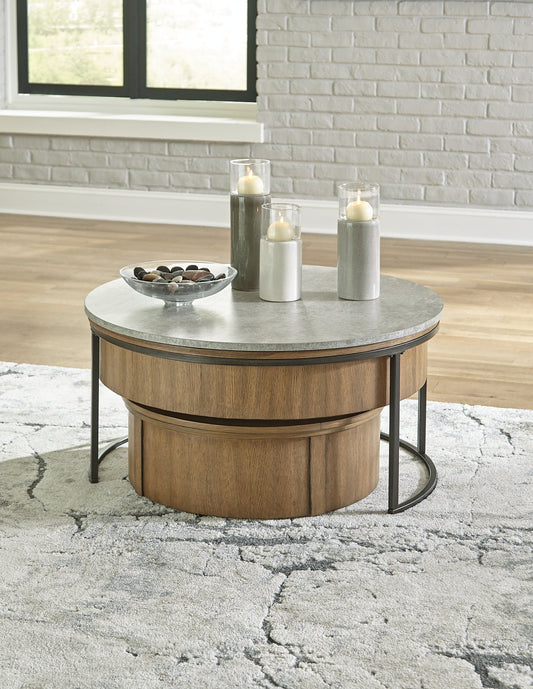 Fridley Nesting Cocktail Tables (2/CN) Furniture Mart -  online today or in-store at our location in Duluth, Ga. Furniture Mart Georgia. View our lowest price today. Shop Now. 