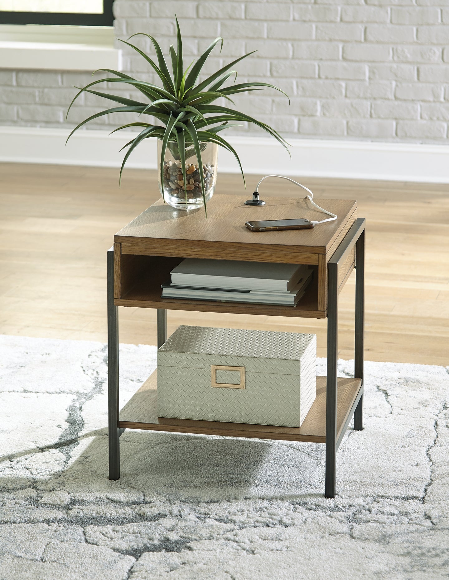 Fridley Rectangular End Table Furniture Mart -  online today or in-store at our location in Duluth, Ga. Furniture Mart Georgia. View our lowest price today. Shop Now. 