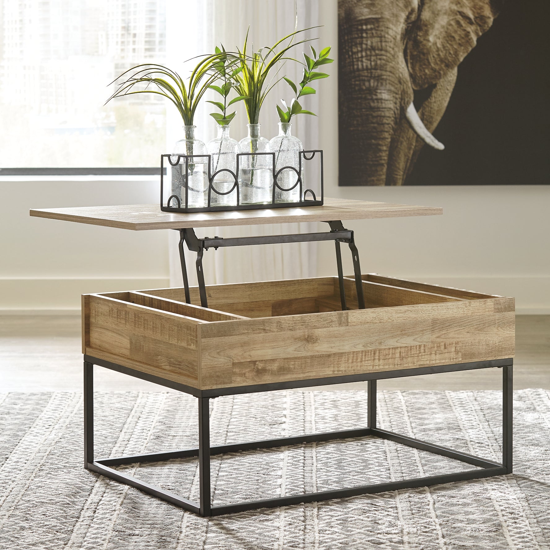 Gerdanet Coffee Table with 1 End Table Furniture Mart -  online today or in-store at our location in Duluth, Ga. Furniture Mart Georgia. View our lowest price today. Shop Now. 