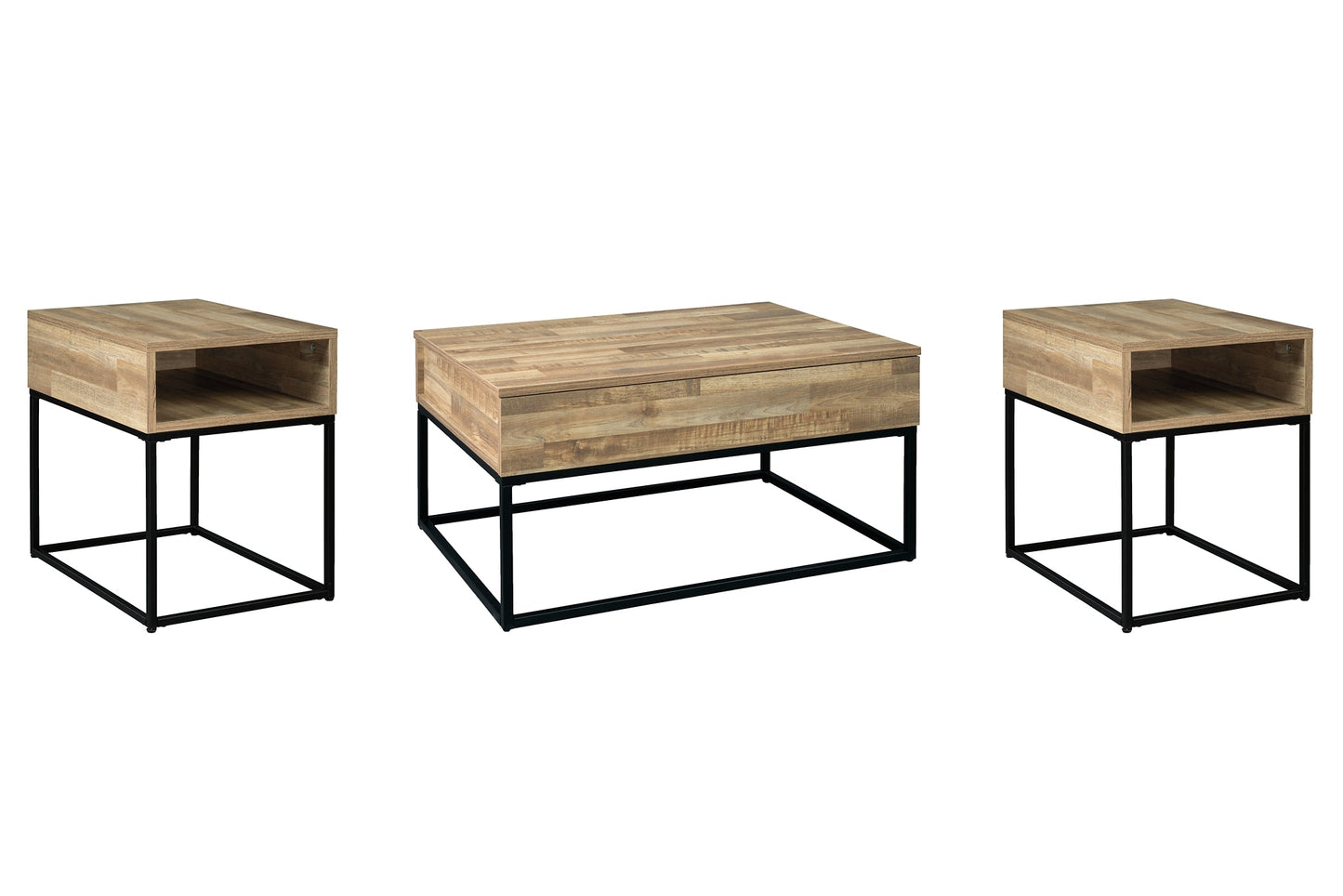 Gerdanet Coffee Table with 2 End Tables Furniture Mart -  online today or in-store at our location in Duluth, Ga. Furniture Mart Georgia. View our lowest price today. Shop Now. 