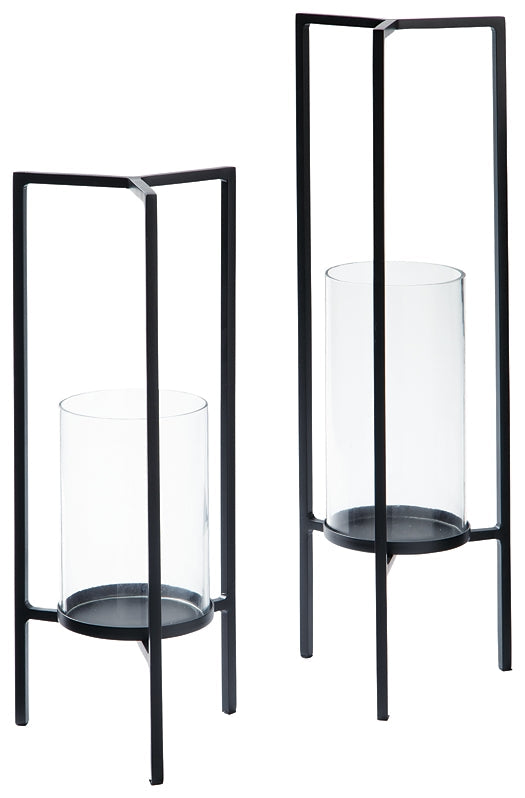 Ginette Candle Holder Set (2/CN) Furniture Mart -  online today or in-store at our location in Duluth, Ga. Furniture Mart Georgia. View our lowest price today. Shop Now. 